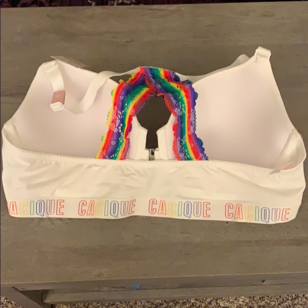 New Lane Bryant Tshirt Bra Pride Line 44D